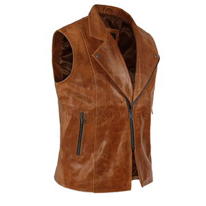 Veste en cuir pour homme sur mesure, de haute qualité, dernier design, nouvelle collection hiver, vêtements pour homme. - Product Image 3