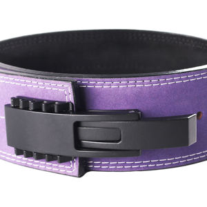 Soft Fabric High Quality Custom Logo <b>Squat</b> Powerlifting Weightlifting Strength Unisex Training Non-Slip Lever <b>Belt</b> Cowhide - Product Image 6