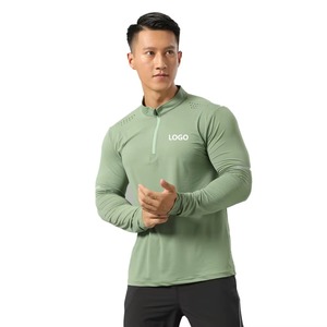 Custom Workout Performance T <b>Shirt</b> Manufacturer <b>Compression</b> Gym Wear Premium Cotton Polyester Spandex OEM ODM Bulk Production - Product Image 1