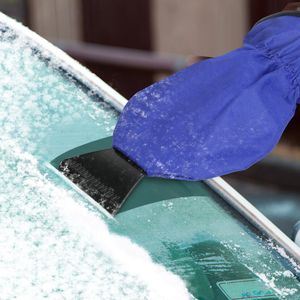Guanto Raschietto per Parabrezza Auto Invernale, Foderato in Pile, per Rimuovere Neve e Ghiaccio, Mantiene le Mani Calde in Climi Invernali - Product Image 2