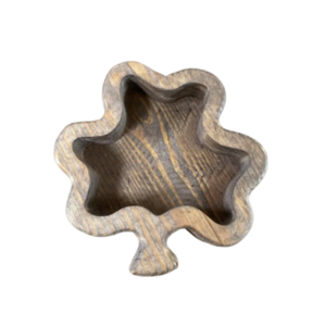 Nuevo Diseño, Cuencos de Masa de Madera de Acacia Tallados a Mano con Forma de Trébol, Cuencos de Masa de Madera para el Día de San Patricio, Venta al por Mayor desde Vietnam - Product Image 2
