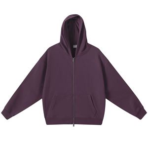 Sudadera con Capucha Extra Grande para Hombre, Color Sólido, Felpa de Algodón, Casual, Lavado Ácido, Patrón de Letras, Ropa de Otoño, Impermeable - Product Image 2