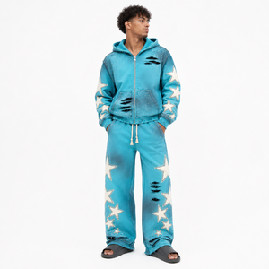 Wholesale mens sweatsuits mens <b>athletic</b> tracksuit range for mens gymwear brands, with custom logo and low MOQ - Product Image 1