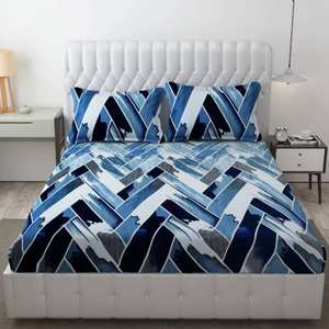 Nouveauté : Parures de draps de qualité supérieure taille Queen, design populaire, ensemble de literie 100% coton, fournisseur indien - Product Image 5