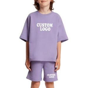 ชุดเซ็ตเสื้อยืดกางเกงขาสั้นเด็กชายรุ่นใหม่ปี 2026 สวมใส่สบายสำหรับฤดูร้อน ชุดบิกินี่เสื้อยืดพร้อมกางเกงขาสั้นเข้าชุด - Product Image 1