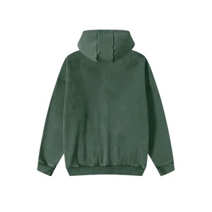 Nouvelle Arrivée 2026 – Sweat à Capuche Zippé Oversize Personnalisé de Haute Qualité, Effet Délavé et Vieilli, Manches Longues - Product Image 2