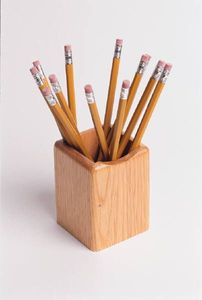 Vase de table en bois écologique Art Déco pour la décoration de la maison et du bureau - Product Image 6