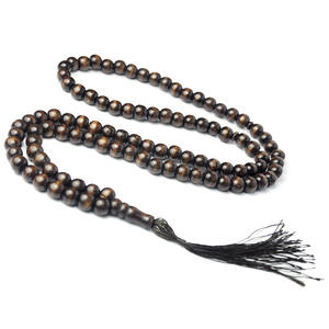 Tasbih de Madera Pulida Hecha a Mano, Ecológico y de Primera Calidad, Cuentas de Oración Islámicas, Rosario Musulmán, Zikr Diario, Dhikr, Ramadán, Eid - Product Image 4
