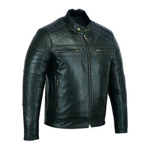 Chaqueta de Béisbol Personalizada OEM con Manga de Cuero, Talla Grande, Decoración de Piel, Forro Transpirable de Sherpa, Chaqueta Varsity Vintage para Hombre - Product Image 2