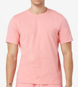 เสื้อยืดคอกลมผู้ชาย ผ้าฝ้าย 100% แห้งเร็ว สีพื้น เรียบง่าย สไตล์ลำลอง สำหรับฤดูร้อน แขนสั้น ผ้าถัก - Product Image 2