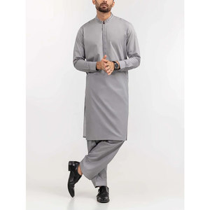 Shalwar Kameez para Hombre Hecho con Materiales de la Mejor Calidad, Diseño Bordado Personalizado al por Mayor, Material Transpirable - Product Image 3
