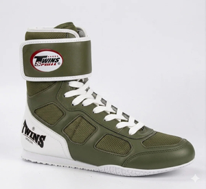 Premium Boxing Footwear Twin Breathable <b>Lace</b>-Up Triple Mesh Synthetic Leather Wear-Resistant Grip Sole Lightweight Ready to Ship - Product Image 6