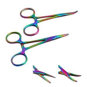 Demand HC-SF-82 Factory Prices Surgical Artery Forceps Curved Hemostatic Forceps All Color Mosquito Forceps Medical Devices - Product Image 4