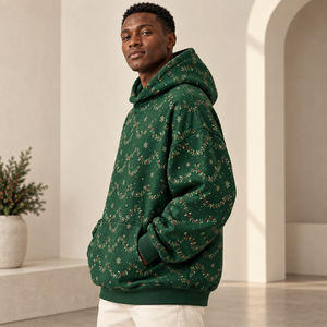 Sudadera con Capucha Unisex de Navidad Fea, Gráficos Divertidos, Algodón, Manga Larga, Casual, para Invierno, Clima Frío, OEM ODM - Product Image 2