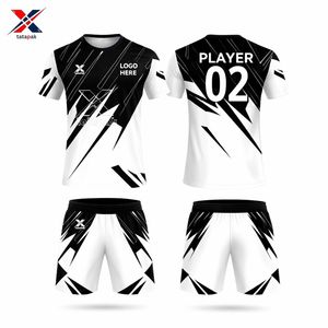 Camiseta de Fútbol 7V7 de Alto Rendimiento, Secado Rápido, Nombre y Número Personalizados, Ligera, Duradera, Uniforme Oficial de Equipo, Ropa Deportiva de Fábrica - Product Image 1