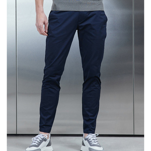 Pantalones Chinos de Hombre 100% Algodón, Lavado Ácido, Corte Recto, Transpirables, Ligeros, Tejido, Casuales, para Uso en Exteriores - Product Image 1