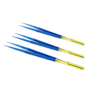 Pinzas de microanillos de acero inoxidable de 1.0 mm, pinzas vasculares manuales de 15.0 cm, juego de instrumentos quirúrgicos ORL fabricado en Pakistán - Product Image 1