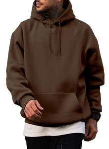 Custom logo Men Hoodies Unisex High Quality Anti-shrink Heavyweight Oversize Streetwear Pullover Stringless Hoodie Cotton Fleece - Product Image 2