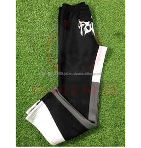 Haute qualité hommes sport Baggy survêtement pantalon coupe-vent Streetwear Anti-rides pantalons de survêtement couleur moyenne formel cordon - Product Image 6