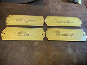 Placa de Identificación de Latón Personalizada de Lujo, Placa de Puerta Hecha a Mano para Uso Residencial, Comercial y Hotelero - Product Image 3