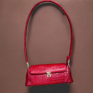 Sac à main de haute qualité en cuir véritable d'alligator/croco pour femmes Sacs à main de luxe pour dames Prix d'usine direct - Product Image 1