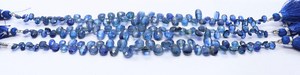 Perles de kyanite bleue naturelle facettées en forme de poire, perles de kyanite bleue en forme de poire, perles de kyanite pour la création de bijoux - Product Image 6