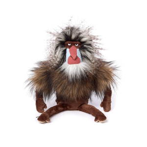 Peluche de Babión, Juguete de Peluche Suave y Realista de Mono con Pelo Salvaje y Cara Expresiva - Product Image 1
