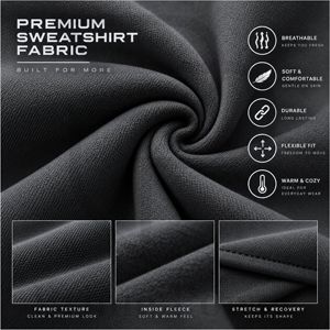 Sudadera con Capucha Personalizada para Hombre, Fabricante de Sudaderas de Felpa al por Mayor, OEM, ODM, Marca Privada, Proveedor de Ropa Urbana - Product Image 4