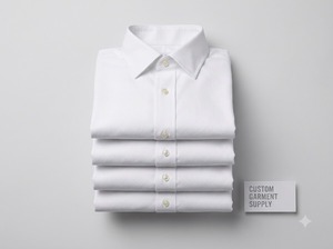 เสื้อเชิ้ตสีขาวแขนยาวทรงหลวมแบบยูนิเซ็กซ์ ผลิตตามสั่งจำนวนมาก พร้อมแขนเสื้อแบบพับได้ กระเป๋าโท้ทสีเบจ แบรนด์เรดสตาร์ จีน - Product Image 3