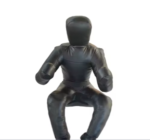 PROFIT SPORTS Mannequin de boxe en PU, rempli de sable, 25 kg, équipement d'entraînement durable, cible de tête pour la pratique des arts martiaux pour adultes - Product Image 2