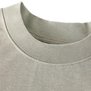 Sweat-shirt unisexe délavé à l'acide, style vintage, coupe oversize, col rond, streetwear, logo personnalisé, fournisseur en gros OEM - Product Image 3