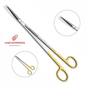 Tijeras Gorney para Lifting Facial, Instrumento Quirúrgico Dentado de Carburo de Tungsteno, Herramienta de Cirugía Cosmética de Precisión de Acero Inoxidable - Product Image 1