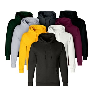 Sudadera con Capucha de Alta Calidad, Estilo Urbano, Talla Grande, Venta al Por Mayor, Ropa de Moda para Hombre, Sudadera Lisa Personalizable, Algodón, EE. UU., Reino Unido - Product Image 1