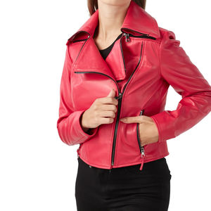 New Fashion Winter Clothing Women Leather <b>Western</b> <b>Jacket</b> With 100% Genuine Leather Whole Sale Price Leather <b>Western</b> <b>Jacket</b> - Product Image 5