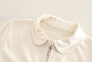 Ensemble deux pièces décontracté pour garçons, polo à manches courtes avec fermeture éclair et short à taille élastique, imprimé lettres vert clair - Product Image 4