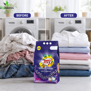 Poudre de <span class=keywords><strong>lessive</strong></span> pure à la lavande pour tissus brillants |   Formule d'entretien du linge longue durée et d'<span class=keywords><strong>action</strong></span> nettoyante puissantePack - Product Image 4