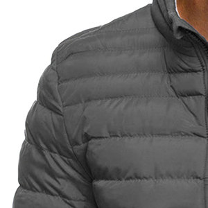 2025 New <b>Light</b> weight Men's Puffer <b>Jackets</b> Breathable Hooded Stand Collar Autumn winter <b>jacket</b> custom puffer <b>jacket</b> men - Product Image 2