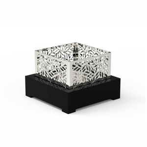 Brûleur d'encens de luxe en bois avec couvercle métallique, Mubkhar arabe, brûleur électrique d'Oud et de Bakhoor, décoration d'intérieur du Moyen-Orient, support de Bukhoor, Mubkhar - Product Image 5