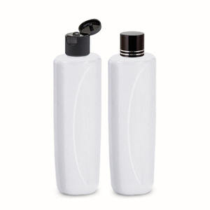 UV Resistant Material Silk Screen Printed Food Leakproof Cap <b>Disc</b> HDPE <b>Plastic</b> 450ML Oval Flat Cosmetic Pump Sprayer Bottle - Product Image 3
