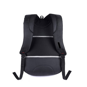 Customized <b>Men</b>’s Outdoor Backpack Black Color Knitted Fabric Youth School College Wear <b>Bag</b> Durable Casual <b>Travel</b> Sports Backpack - Product Image 3