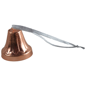 Nouvelle cloche de Noël en métal couleur cuivre brillant, design élégant pour la décoration de Noël à suspendre, vente en gros d'usine - Product Image 4