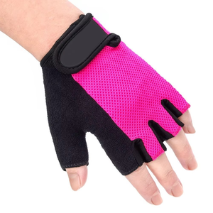 Guantes de Ciclismo Personalizados 2026 de Poliéster para Bicicletas de Carretera - Medios Dedos, Absorbentes de Sudor, Antideslizantes, Ecológicos, Lavables y Personalizables - Product Image 3