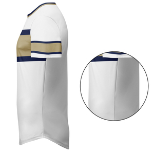 Maillot de baseball sublimé personnalisé OEM 2026, design premium, à manches courtes, avec motif vierge, pour équipes - Product Image 6
