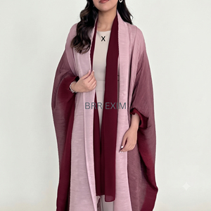 Luxury Blue Muslim Abaya Dress for Women Embroidered Modest Maxi <b>Kaftan</b> Islamic Dubai Style Wholesale - Product Image 6