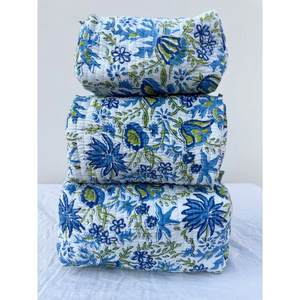 Caja de Joyería de Algodón Estilo Bohemio, Simple y Casual, Ligera, con Estampado a Mano, Multifuncional, para Viajes, Aire Libre y Sala de Estar - Product Image 3