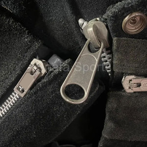 Chaqueta de cuero de gamuza para mujer al por mayor, chaqueta de cuero de gamuza de alta calidad con borlas, cuello vuelto, manga larga - Product Image 4