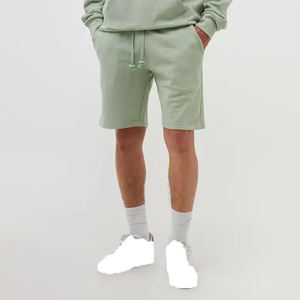 Pantalones Cortos Deportivos de Verano para Hombre, Marca Privada, 100% Algodón, Transpirables, de Lona, Personalizados, Lavados con Ácido, Material Vintage, Precio al por Mayor - Product Image 5