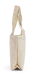 Sac fourre-tout en toile personnalisé à petit prix avec logo, sac de shopping, petite capacité, taille personnalisable, sac de voyage réutilisable - Product Image 6