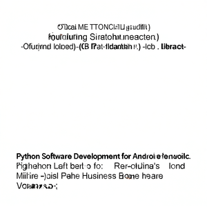 Consultor de Desarrollo de Software Python para Aplicaciones Android, Sistema Operativo, Marketing, Herramientas Digitales, Versión Empresarial y Doméstica - Stock - Product Image 3