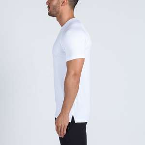 Camiseta Deportiva Personalizada al por Mayor para Hombre, Ropa de Gimnasio Activa, Cuello Redondo, Estilo Atlético para un Look Deportivo - Product Image 5